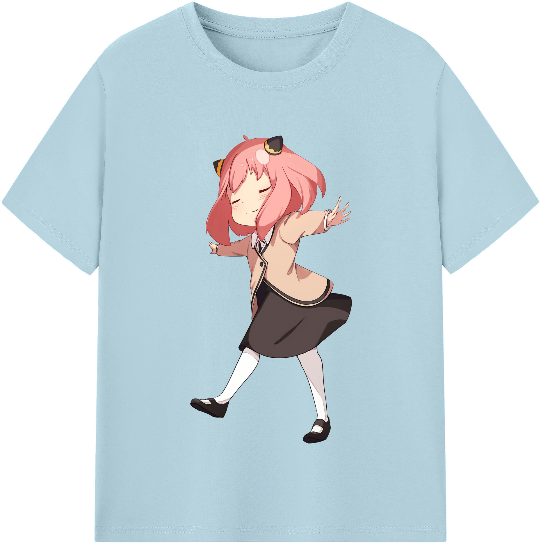 （画像用） SPY×FAMILY间谍家家酒 綿100％半袖Tシャツ（フロントプリント）